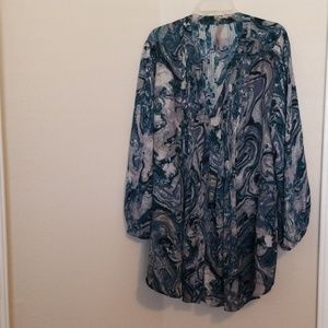 Melissa McCarthy Seven7 Size 3X Top Shirt Blouse